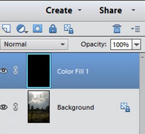 Simplified Solid Colour Adjustment Layer